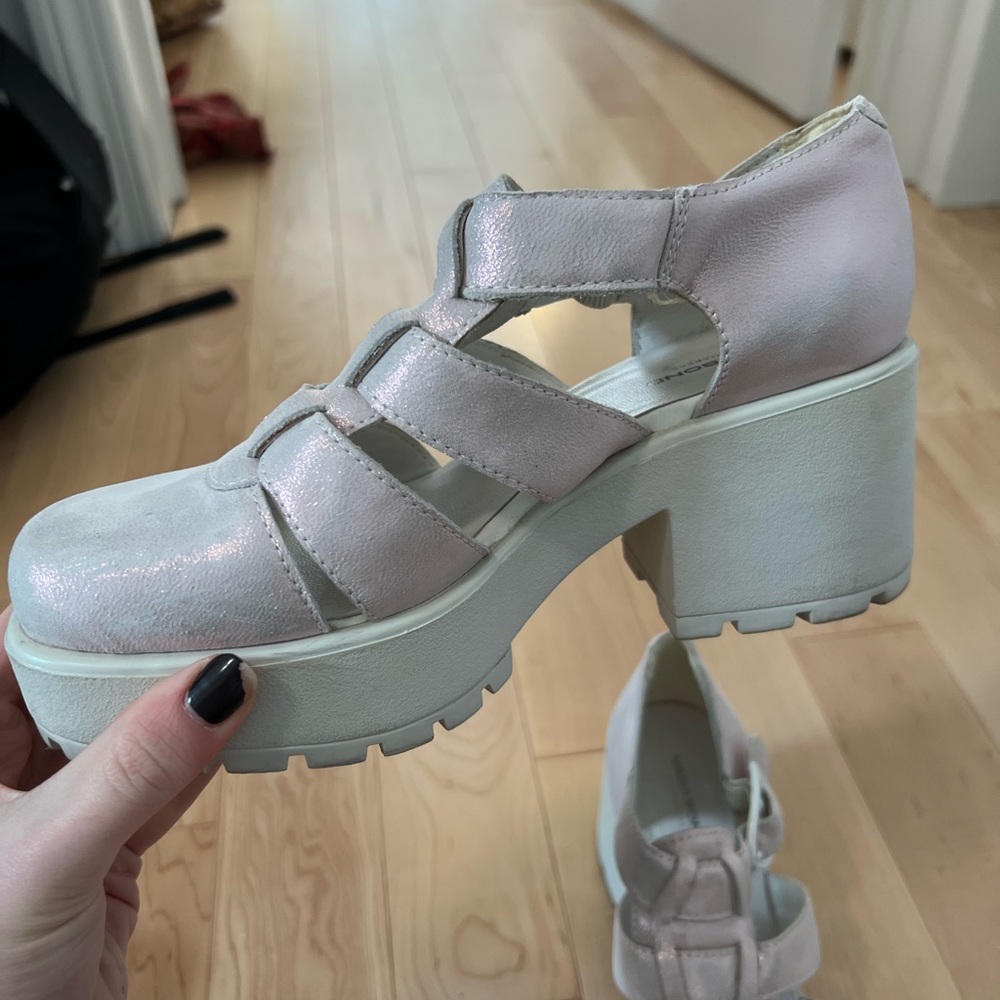 Vagabond Glitter Heeled Sandal